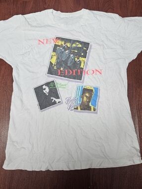 Vintage 1989 New Edition Heartbreak Tour Graphic Tee